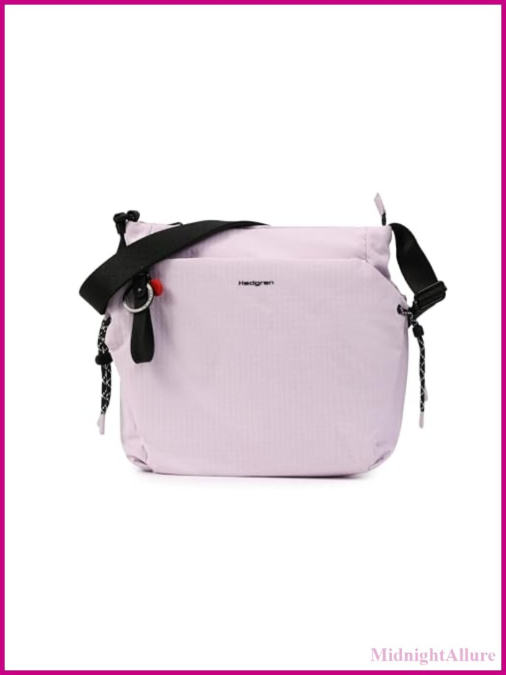 Expandable Crossbody Bag with Adjustable Strap & Safety Pocket